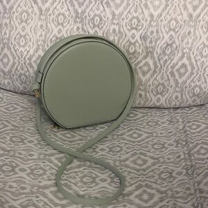 Chic Mint Circle Crossbody Bag